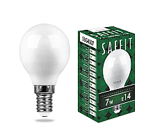 Lampa svetodiodnaya feron e14 7w 4000k matovaya sbg4507 55035