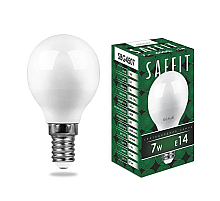 Lampa svetodiodnaya feron e14 7w 4000k matovaya sbg4507 55035