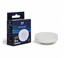 Лампа светодиодная Myfar Базис GX53 MB1301GX53-8W3K