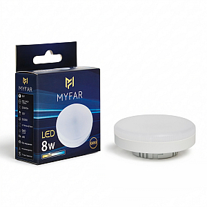 Лампа светодиодная Myfar Базис GX53 MB1301GX53-8W3K