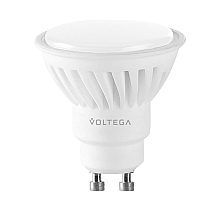 Лампа светодиодная Voltega GU10 10W 4000K матовая VG1-S1GU10cold10W-C 7073