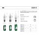 Лампа светодиодная Saffit E27 11W 4000K Свеча Матовая SBC3711 55135