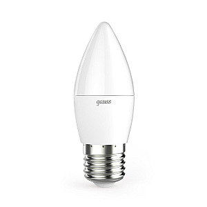 Лампа светодиодная Gauss E27 6.5W 4100К матовая 103102207