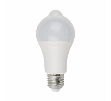 Лампа светодиодная (UL-00005713) Uniel E27 12W 4000K матовая LED-A60-12W/4000K/E27/PS+MS PLS10WH
