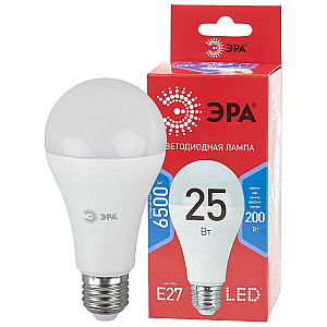 Лампа светодиодная Эра E27 25W 6500K LED A65-25W-865-E27 R Б0048011