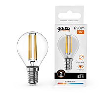 Лампа светодиодная Gauss Filament Elementary E14 10W 2700K 52110