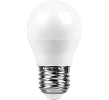 Лампа светодиодная Saffit SBG4513 шар E27 13W 6400K 55162