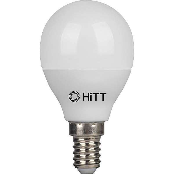 Светодиодная лампа HiTT HiTT-PL-G45-15-230-E14-3000 7010064