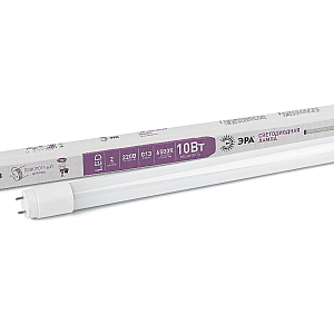 Лампа светодиодная Эра G13 10W 6500K LED T8-10W-865-G13-600mm Б0033000
