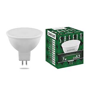 Лампа светодиодная Saffit SBMR1607 MR16 GU5.3 7W 6400K 55029