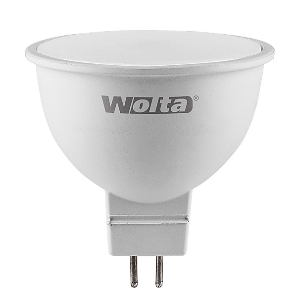 Светодиодная лампа WOLTA LX 6Вт 3000K GU5.3 матовая 30YMR16-220-6GU5.3