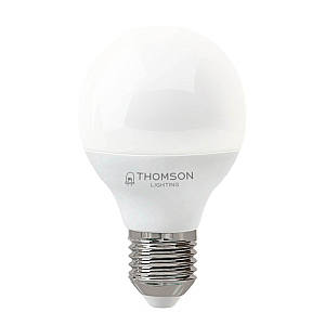 Лампа светодиодная Thomson E27 8W 6500K шар матовый TH-B2319