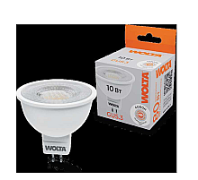 Светодиодная лампа WOLTA 10Вт 4000K GU5.3 матовая WSTD-MR16-220V10W4KGU5.3-L