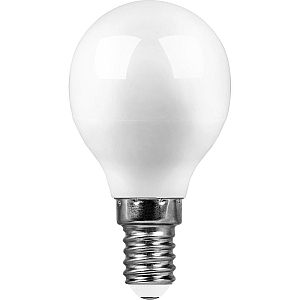 Лампа светодиодная Saffit SBG4513 шар E14 13W 2700K 55157