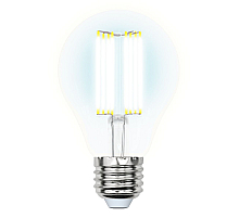 Лампа светодиодная (UL-00005898) Uniel E27 23W прозрачная LED-A70-23W/4000K/E27/CL PLS02WH