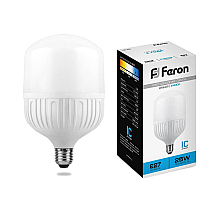 Лампа светодиодная Feron E27 25W 6400K Цилиндр Матовая LB-65 25887