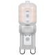 Лампа светодиодная Feron G9 5W 2700K Прямосторонняя Матовая LB-430 25636
