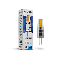 Лампа светодиодная Voltega G4 2W 4000K VG9-K1G4cold2W-12 7143