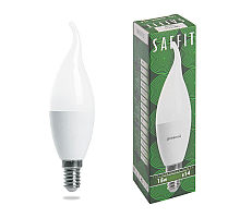 Лампа светодиодная Saffit SBC3715 Свеча на ветру E14 15W 6400K 55208