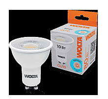 Светодиодная лампа WOLTA 10Вт 6500K GU10 матовая WSTD-PAR16-220V10W6KGU10-L