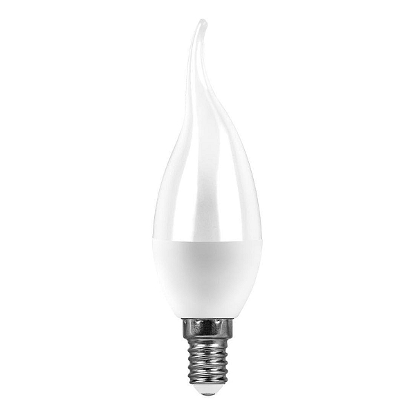 Лампа светодиодная Feron E14 7W 6400K матовая LB-97 38135