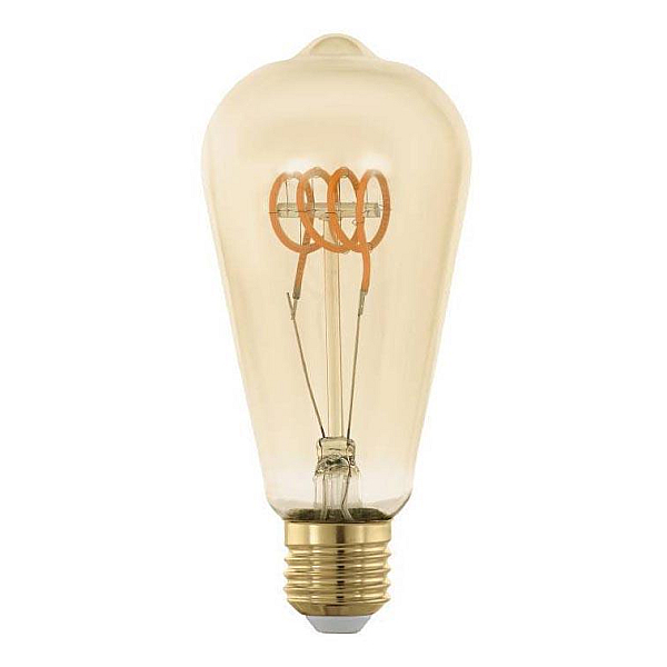 Lampa svetodiodnaya eglo e27 5w 2200k yantarnaya 11887