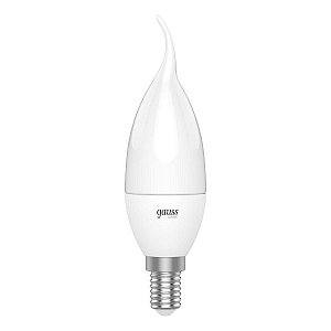 Лампа светодиодная Gauss E14 5,5W 3000К свеча на ветру матовая 1034116