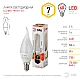 Лампа светодиодная ЭРА E14 7W 2700K матовая LED BXS-7W-827-E14 Б0028482