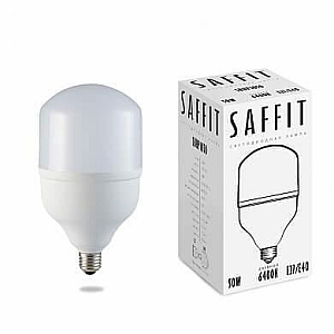 Лампа светодиодная Saffit SBHP1050 E27-E40 50W 6400K 55095