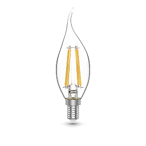 Лампа светодиодная Gauss Basic Filament E14 5,5W 4100K 1041126T