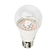Лампа светодиодная для растений (09645) Uniel E27 9W прозрачная LED-A60-9W/SP/E27/CL ALM01WH