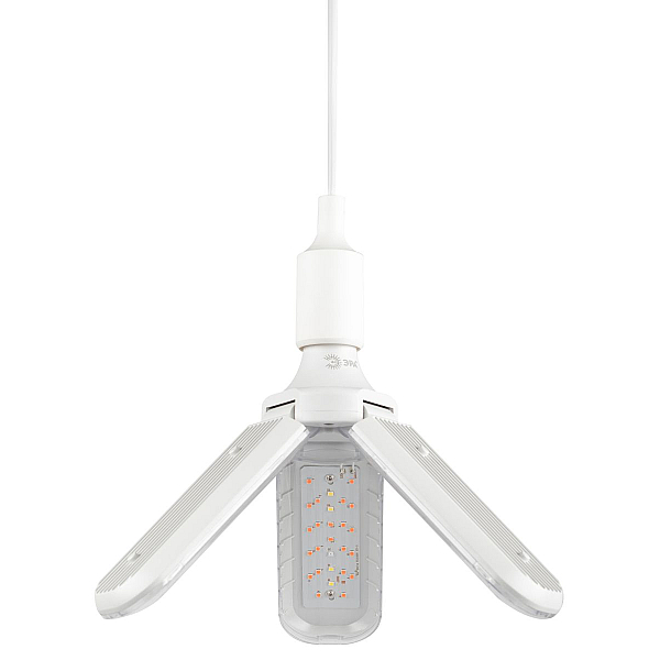Светодиодная фитолампа для растений Эра ФИТО-30W-PL-E27-GR Б0064542