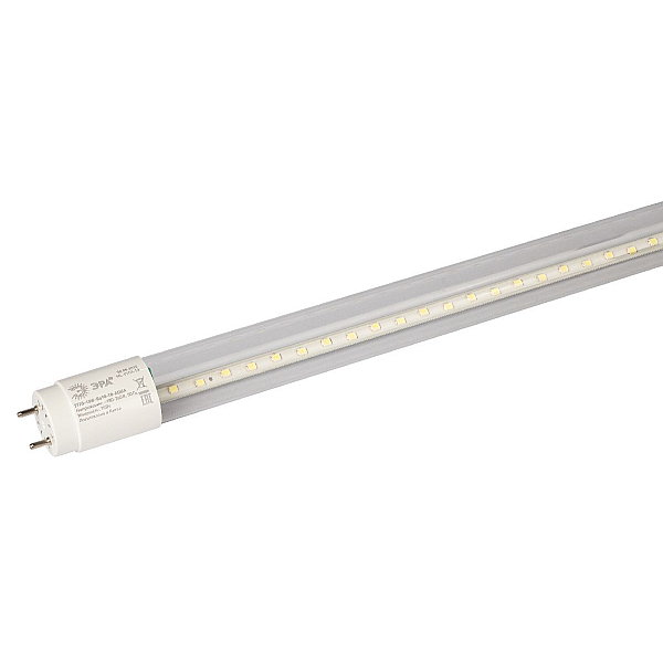 Фитолампа для растений светодиодная Эра G13 15W 6500K FITO-15W-Ra90-Т8-AQUA Б0057418