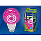 Лампа светодиодная для растений (UL-00001820) Uniel E27 10W прозрачная LED-A60-10W/SPFR/E27/CL PLP01WH