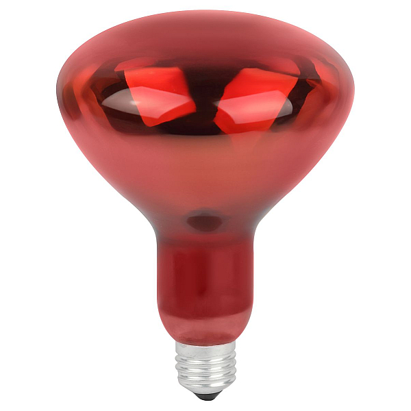 Лампа накаливания ЭРА R127 250W 1277K красная ИКЗК 220-250 R127 Б0042980