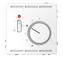 Терморегулятор Schneider Electric Merten D-Life с центральной платой с выключателем 24V MTN5761-6035