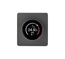 Терморегулятор ROUND Wi-Fi с/у титан KRANZ KR-78-0728-2