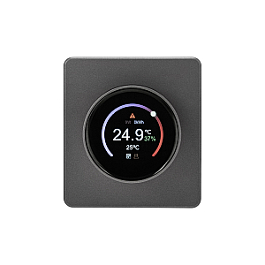 Терморегулятор ROUND Wi-Fi с/у титан KRANZ KR-78-0728-2