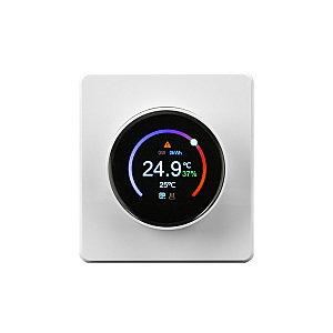 Терморегулятор ROUND Wi-Fi с/у перламутр KRANZ KR-78-0728-1