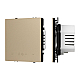 Терморегулятор эл тёплый пол золотой песок Arlight SWT-MTE-PL-GD (95-240V, 16A, датч пола + возд) 061901(1)