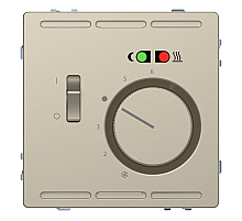 Терморегулятор Schneider Electric Merten D-Life с центральной платой с выключателем 230V MTN5764-6033