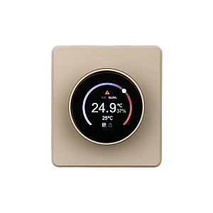 Терморегулятор ROUND Wi-Fi с/у шелк KRANZ KR-78-0728-7