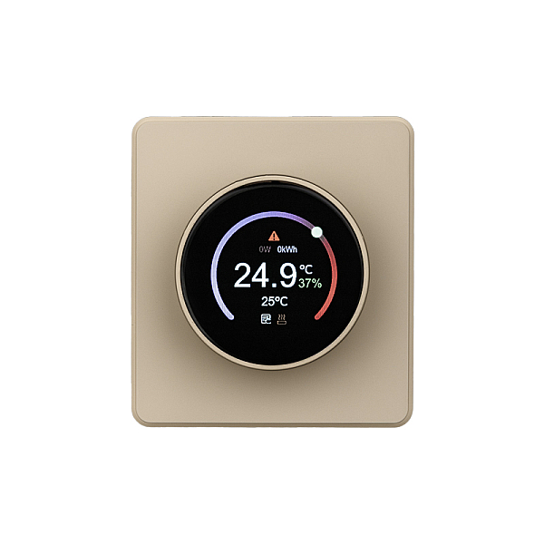 Терморегулятор ROUND Wi-Fi с/у шелк KRANZ KR-78-0728-7