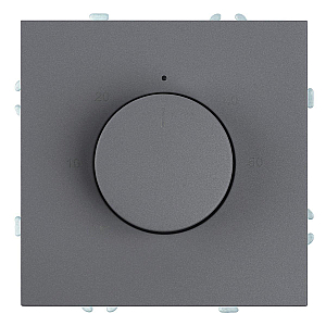 Терморегулятор механический Stekker Эмили RSW00-5120-10 платиново-серый, soft touch 50712