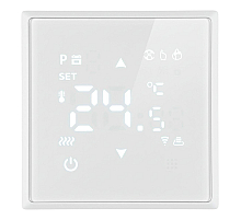 Терморегулятор Wi-Fi (механизм) Stekker Эмили RSW00-5119-01 белый фарфор soft touch 50376