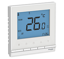 Терморегулятор Schneider Electric AtlasDesign ATN000138 белый