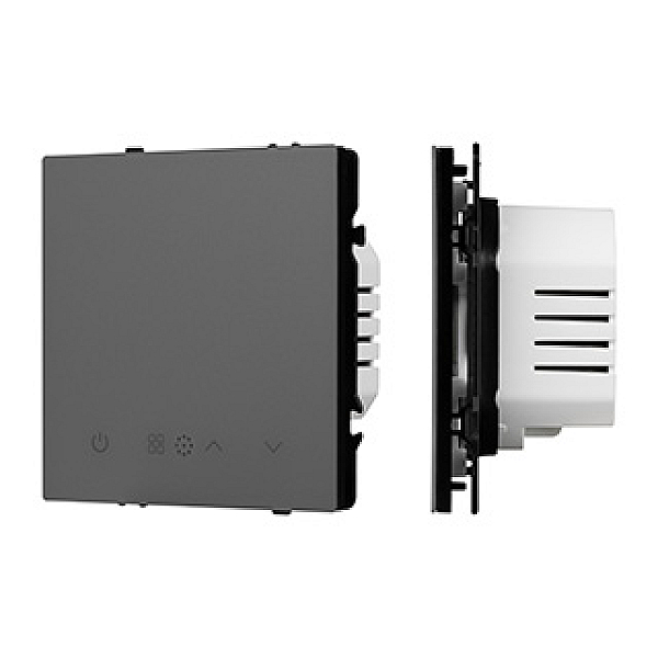 Терморегулятор вод тёплый пол серый базальт Arlight SWT-MTW-SFPL-GR (95-240V, 5A, датч возд) 061859