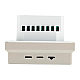 Терморегулятор Wi-Fi (механизм), Stekker, 250В, 3500Вт Эмили, RSW00-5119-08, кашемир, soft touch 50427