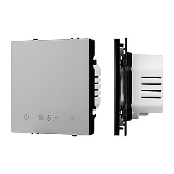 Терморегулятор вод тёплый пол никель Arlight SWT-MTW-SFPL-IS (95-240V, 5A, датч возд) 063964