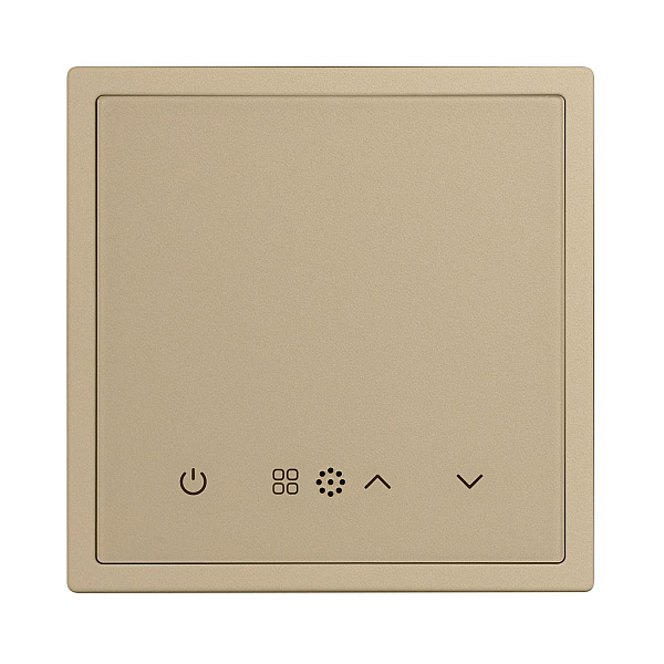 Терморегулятор эл тёплый пол золотой песок Arlight SWT-MTE-PL-GD (95-240V, 16A, датч пола + возд) 061901(1)